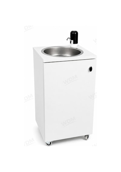 Seyyar Lavabo Mobil Yeni Yönetmeliğe Uygun Model Beyaz