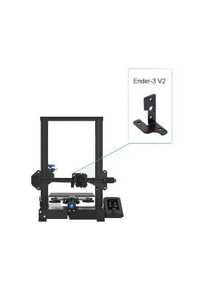 Koodmax 3d Yazıcı Ender-3 V2 Otomatik Tesviye Cr Bl Dokunmatik Sensör Braketi