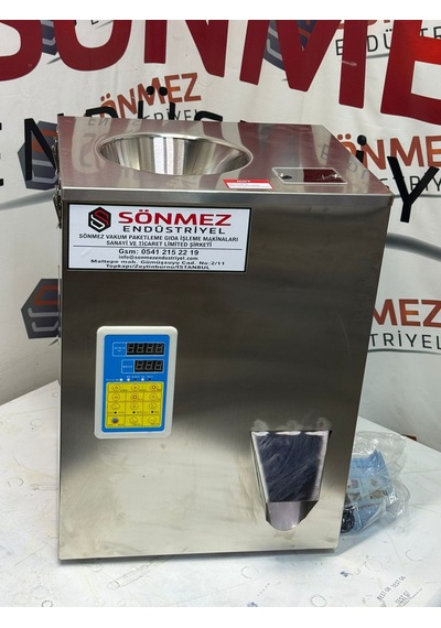 Sönmez 200 Gr Sayıcılı Kapsül Vida Adet Sayım Dolum Makinesi