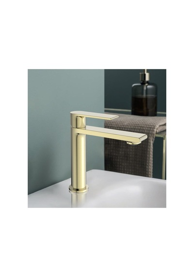 Fm-2312 Gold Lavabo Bataryası Altın