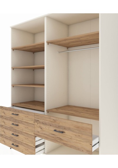 Kronos Gardrop 6 Raflı 5 Çekmeceli Tek Askılı 176x59x221 Aytaşı-çam Çam Kronos Gardrop 6 Raflı 5 Çekmeceli Tek Askılı 176x59x221 Aytaşı-çam Çam