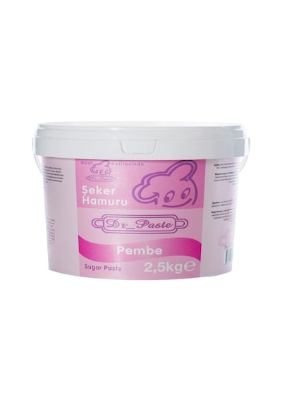 Dr Paste Şeker Hamuru 2,5 Kg - Pembe