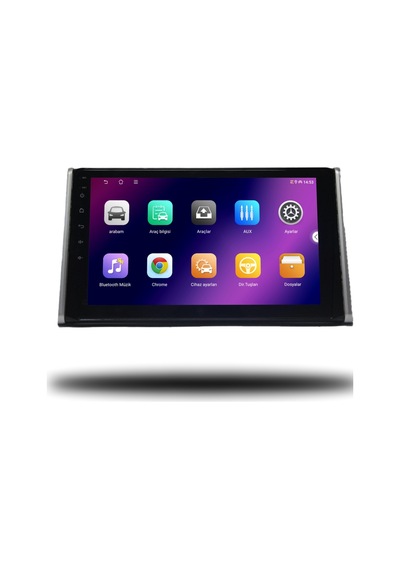 Caros Toyota Rav4 2019-2022 Uyumlu Android Multimedya 2gb Ram 32gb Hafıza 9"