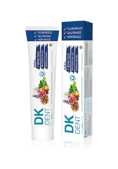 Dermokil DK Dent 7 Bitki Özlü Komple Bakım Diş Macunu 100 ML