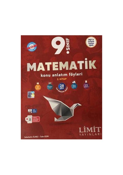 Limit 2024-2025 9 Sınıf Tüm Dersler Yeni Maarif Modeli Seti