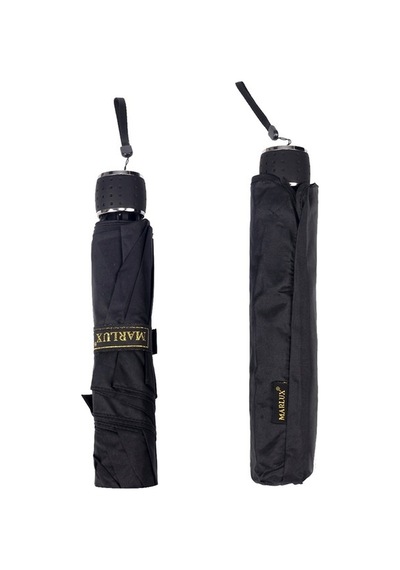 Marlux Siyah Unisex Yarasa Tip Kırılmaz Şemsiye M21Mar077R001 - Siyah