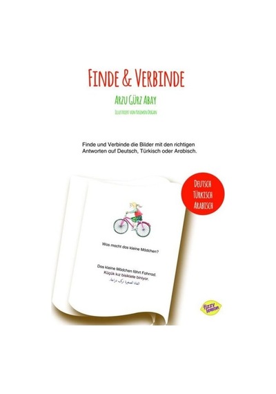 Finde ve Verbinde - Bul ve Eşleştir - Arzu Gürz Abay - Fizzy Lemon Publishing