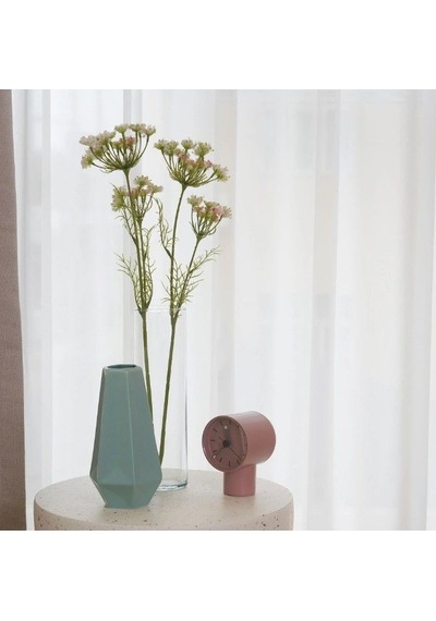 Ikea Smycka Yapay Ammi Majus Dalı 65 Cm Beyaz Pembe Yeşil Beyaz - Pembe - Yeşil