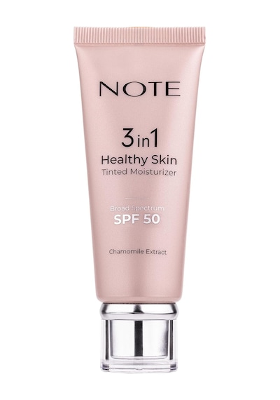 Note Cosmetics 3 İn 1 Healthy Skin Light Tinted Moisturizer 50 Spf Renk Ton Eşitleyici Aydınlatıcı Krem, 00 Açık T