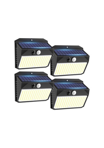 Sigrill 4 Lü Solar Bahçe Işıkları, Hareket Sensörlü, 150 Led, 3 Modlu, Ip65 Su Geçirmez, Solar Duvar Lambası Güneş Enerji Çok Renkli Sigrill 4 Lü Solar Bahçe Işıkları, Hareket Sensörlü, 150 Led, 3 Modlu, Ip65 Su Geçirmez, Solar Duvar Lambası Güneş Enerji Çok Renkli