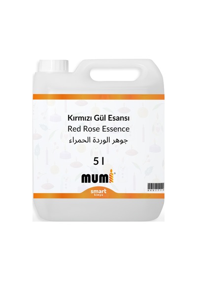 Kırmızı Gül Mum Esansı 5 Litre