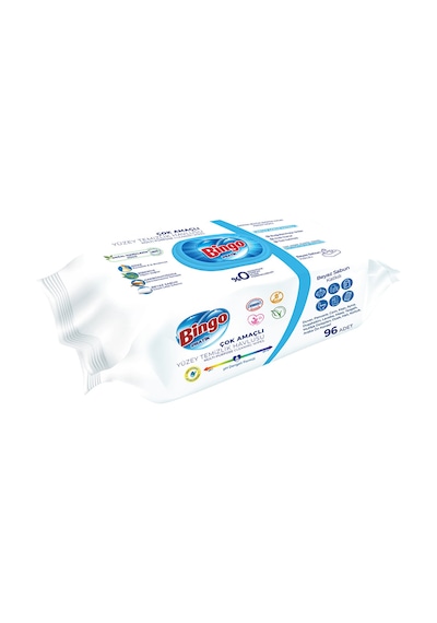 Bingo Beyaz Sabunlu Yüzey Temizlik Havlusu 96 Adet Bng-0001 BNG-0001
