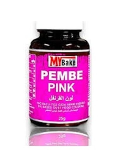 Yağ Bazlı Toz Boya My Bake 25 Gr Pembe
