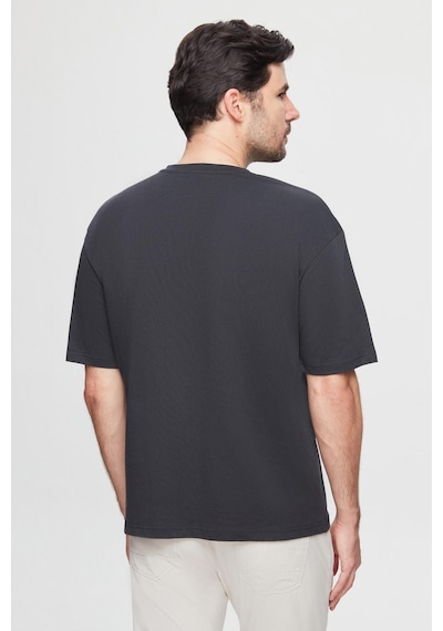 Twn Oversize Antrasit Baskılı %100 Pamuk T-shirt 2ec14ort05210 Antrasit