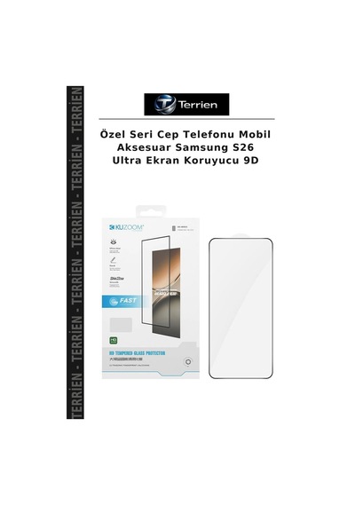 Özel Seri Cep Telefonu Mobil Aksesuar Samsung  Uyumlu S26 Ultra Ekran Koruyucu 9d