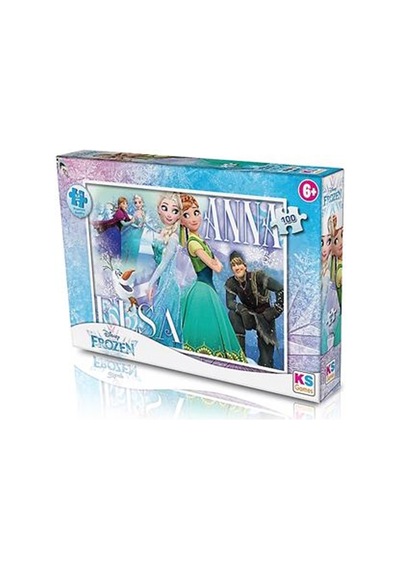 Ks Games Puzzle 100 Parça Frozen Frz 714-1