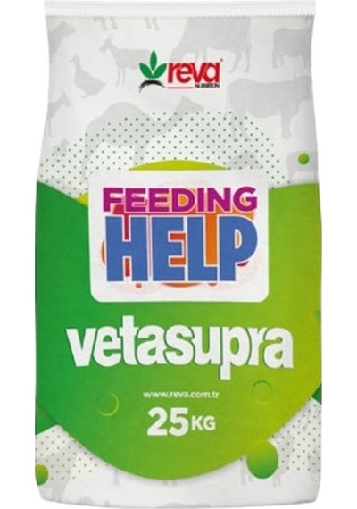 Vetasupra Feeding Help Süt Verim Artırma Yem Katkı - 25 Kg Kraft Paket