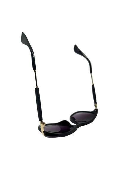 Thentech Mor Cam Yeni Sezon Polarize Unisex Güneş Gözlüğü K122 Siyah