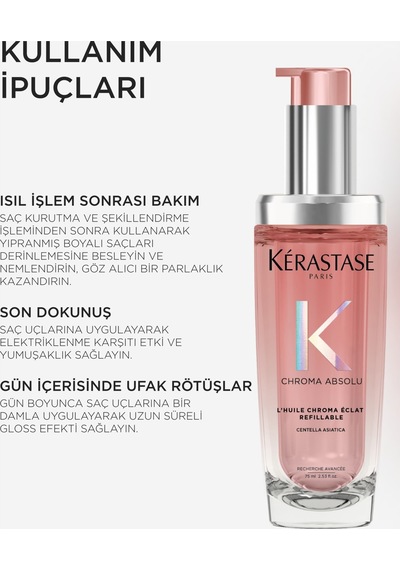 L'huile Chroma Eclat Refill Bakım Yağı 75 Ml