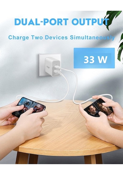 Samsung Galaxy Uyumlu S23 S24 S25 Plus / S23 S24 S25 Ultra Hızlı Şarj Aleti 33w Type-c Başlık Adaptör