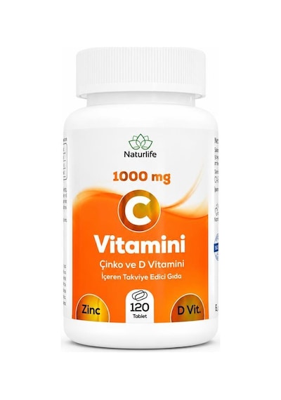 Naturlife Vitamin C 1000 Mg 120 Tablet