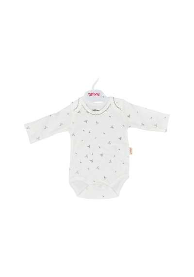 Tiffany Baby & Kids Tiffany Baby Olive Branch Theme Uzun Kol Body 46011 Ekru