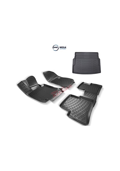 Mercedes E Serisi W212 Paspas Bagaj Havuzu 3D Rizline Rampalı