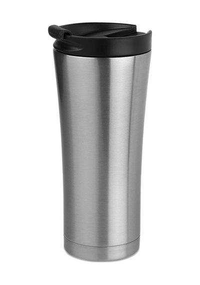 380 Ml Çelik Çift Katlı Mug Termos Flip Kapak Inox