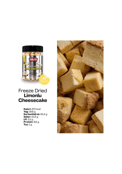 Cheesecake Tadım Paketi 5 Kavanoz Freeze Dried Tatlı