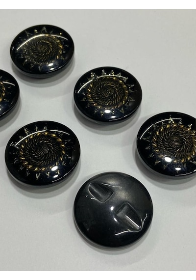Kaban Ve Manto Düğmesi / Özel Tasarım /6 Lı Set / 2,8 Cm Krn149