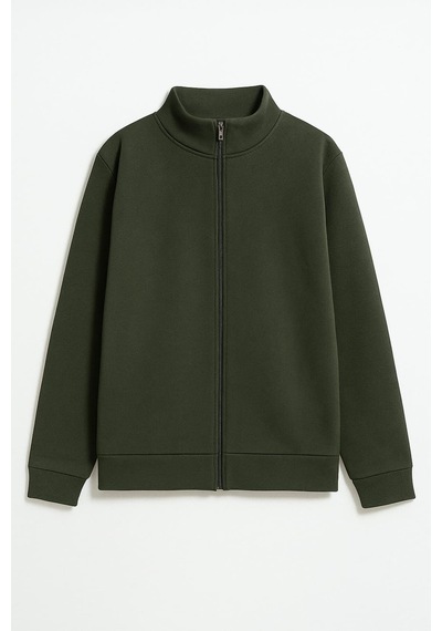 Markapia Kadın Fermuarlı İçi Polarlı Sweatshirt Çok Renkli S 2xl S