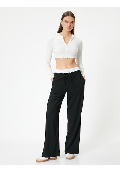 Koton Crop Kapüşonlu Fermuarlı Hırka Uzun Kollu Slim Fit Ekru 5wal90001ık Ekru Koton Crop Kapüşonlu Fermuarlı Hırka Uzun Kollu Slim Fit Ekru 5wal90001ık Ekru