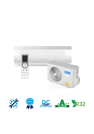 AKCOOL Viora 12000 BTU  Inverter Klima A++ R32 Gazlı Enerji Tasarruflu Klima