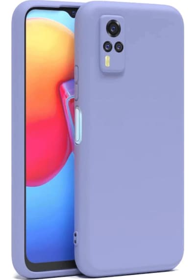 Cosmotex Newface Vivo Y53s Kılıf Nano İçi Kadife Silikon - Lila LİLA
