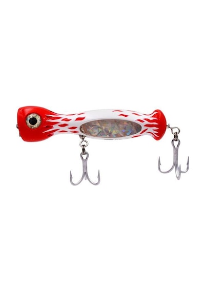 Profisher Jet Popper Akya Ton için Sert Sahte Sahte Yemi 46 G 23