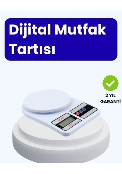 Hepsi Dijital Mutfak Terazisi 10kg Kapasiteli 1g Hassasiyetli Najmaddin Diğer