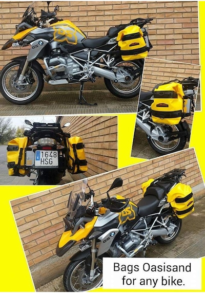 Oasisand Desert 25+25 Motosiklet Saddle Bags