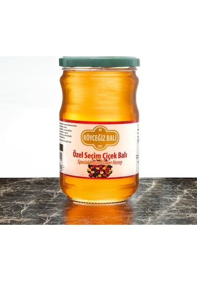 Köyceğiz Balı Özel Seçim Çiçek Balı Cam Kavanoz 850 G