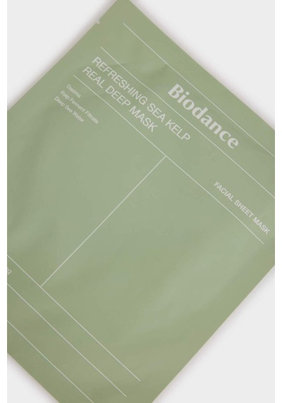 Defacto Biodance Refreshing Sea Kelp Real Deep Mask 34gr – Nemlendirici & Canlandırıcı Deniz Yosunu Maskesi F7940AXNS