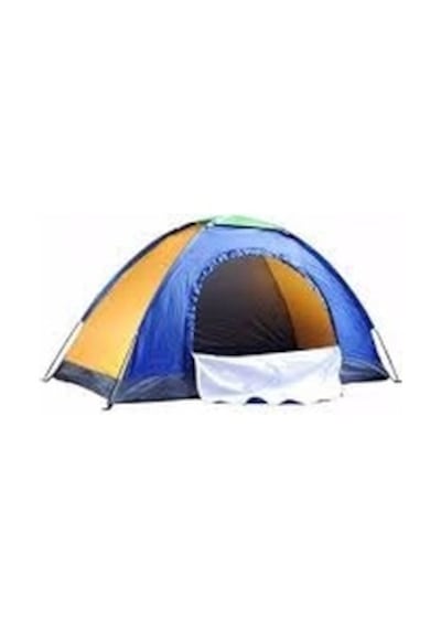 Kolay Kurulumlu Pratik Kamp Çadırı 8 Kişilik 220x300x170 Acı Kahverengi