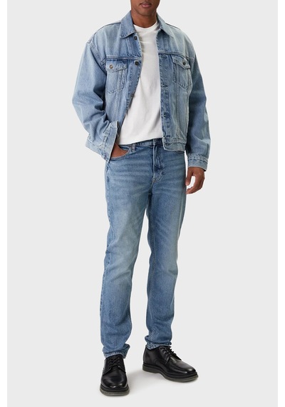 Calvin Klein Erkek Kot Pantolon Lv04re700g 2tg Mavi Mavi