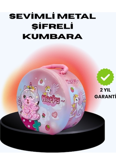 Mini Çocuk Para Kasası Gizli Saklama Ve Birikim Kutusu