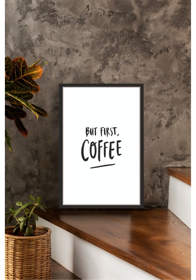 Home Yazılı Ahşap Mdf Çerçeve Görünümlü Mdf Tablo Çok Renkli - 713605982 Çok Renkli