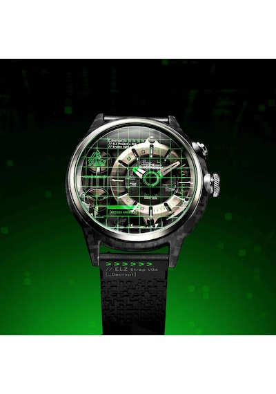The Electricianz The Crypto Edition Zz-c1c/02-crd 45mm Erkek Kol Saati