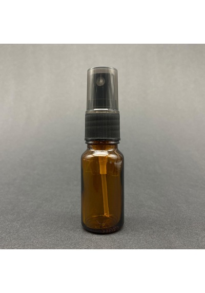 10 Ml Amber Cam Şişe Siyah Spreyli , 10cc Kahverengi Spreyli Boş Şişe X 6 Adet