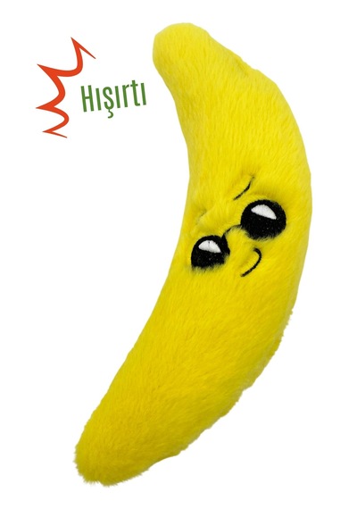 Havhav Peluş Muz Sesli Köpek Oyuncağı