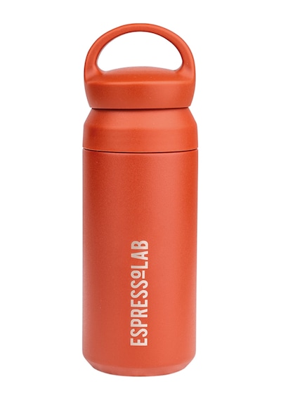 Paslanmaz Çelik Tutacaklı Kırmızı Termos 350 ML No:34
