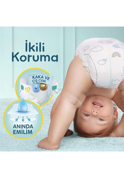Prima Premium Care 7 Beden Bebek Bezi Ekonomik Paket 30 Adet