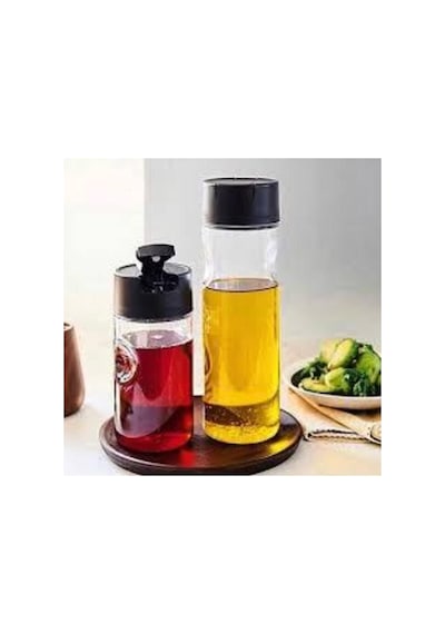 Duru Yağdanlık 1 Lt Ve 600 Ml Siyah Kapak Bordo