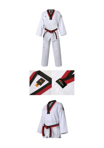 Mooto Mtx 2 Standard Poom Yaka Taekwondo Elbisesi Dobok Beyaz